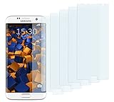 mumbi Schutzfolie kompatibel mit Samsung Galaxy S7 Edge Folie klar, Displayschutzfolie (6X)