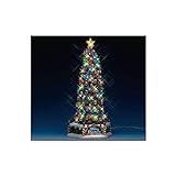Lemax 84350 - New Majestic Christmas Tree - Neu 2018 - Majestätischer Weihnachtsbaum - Animiert & Beleuchtet & mit Sound - Weihnachtswelt/Weihnachtsdorf