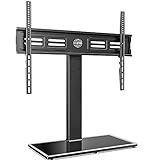 FITUEYES TV Standfuss 50-85 Zoll bis zu 50kg Universal TV Tischständer Schwenkbar Höhenverstellbar Max. VESA 800*600 Solid&Robust