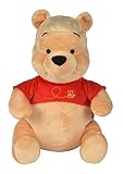 Simba 6315872700 - Disney Winnie the Puuh, 25cm Plüschtier, Pooh Bär, ab den ersten Lebensmonaten, Gelb
