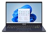 Asus Vivobook Go 14 Office Laptop | 14,0' Full-HD Display | Intel Celeron-4020 | 4 GB RAM | 128 GB SSD | Intel HD | Windows 11 | QWERTZ Tastatur | Peacock Blue | inkl. Microsoft Office 365 1 Jahr
