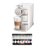 De'Longhi Nespresso EN 500.W Kaffeemaschine (1400 W, 1 L, 19 Bar), Silky Weiß