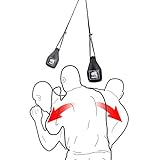 INNOLIFE Box-Slip-Bag, Boxen Dodge Hide Speed Bag Maisball Lederball für Reflex-Training, Boxen, Kickboxen, MMA Pendeltraining (ohne Füllstoff)