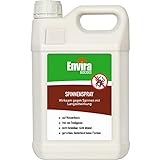 Envira Spinnen-Spray - Anti-Spinnen-Mittel Mit Langzeitwirkung - Geruchlos & Auf Wasserbasis - 5 Liter