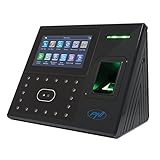 Biometrisches Terminal für Zeiterfassung und Zutrittskontrolle PNI Face 500 mit Fingerabdruckleser, Gesichtsauthentifizierung, 4,3 Zoll Farbdisplay, USB, dedizierte PC-Software