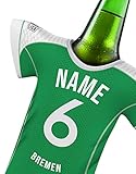 my fan shirt PERSONALISIERTES Trikot passend für SV Werder Bremen Trikot kühler Fans | offizieller Flaschenkühler Getränkekühler Fanartikel by MYFANSHIRT