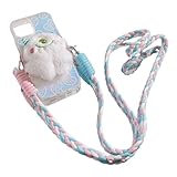Umhängeband für Telefon, Handy-Lanyard – Handy-Gurt, lustig, Handy-Lanyard | Abnehmbare Telefonkette mit Puppe, niedliches Telefonzubehör fü