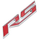 EKPTPGT 3D Logo Auto Aufkleber Tuning Sticker Kunststoff, für Chevrolet RS Aveo Cruze Malibu Captiva Lacetti Camaro Sail Trax Selbstklebendes Typenschild Für Dekoration Modifiziert