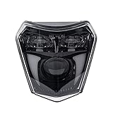 REALOVE Motorrad Scheinwerfer E-Prüfzeichen LED Scheinwerfer Kompatibel mit den meisten Dirt Bike Enduro Supermoto EXC SX SXF FC XCW 150 250 300 350 450 2019-2021