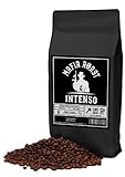 MAFIA ROAST® INTENSO - typisch italienische Kaffeebohnen - Blend aus 30% Arabica & 70% Robusta-Bohnen - schonend trommelgeröstet - besonders beliebt als intensiver Espresso - 1kg