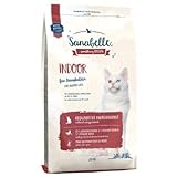 Sanabelle Trockenfutter für innen und außen, glutenfrei, für ausgewachsene Katzen geeignet, mit hohem Proteingehalt, reduzierter Energiezusammensetzung und natürlichen Antioxidantien, 2 kg