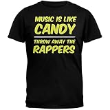 YPAQB Music is Like Candy Adult Mens T-Shirt.jpg