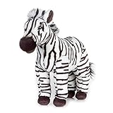 yuelei Zebra National Geographic Plüsch Kinder, süße Liebes-Plüschtiere15 x 7,1 x 34cmA