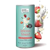 Shape Republic Beauty Slim Shake Strawberry & White Chocolate (420g) | Gewichtsmanagement Shake für Frauen | proteinreicher Diät Shake zum Abnehmen | vollwertiger Mahlzeitenersatz mit 23 Vitaminen