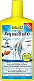 Tetra AquaSafe (Qualitäts-Wasseraufbereiter für fischgerechtes und naturnahes Aquariumwasser, neutralisiert fischschädliche Stoffe im Leitungswasser), 500 ml Flasche