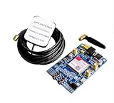 GzxLaY 808 Modul GPS-Entwicklungsboard IPX SMA mit GPS-Antenne für Arduino Raspberry Pi Unterstützung 2G 3G 4G Karte (Color : 808MODULE)