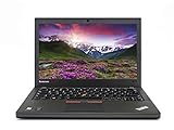 Lenovo ThinkPad X250 12,5 Zoll WXGA |Leistungsstarker Laptop| Intel Core i5-5.Gen 8 GB RAM 256 GB SSD GHz Win 10 Pro Tastatur DE | 1,42 kg schwatz (Generalüberholt)