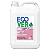 Ecover Feinwaschmittel Wolle & Feines (5 L/111 Waschladungen), Flüssigwaschmittel mit pflanzenbasierten Inhaltsstoffen, Ecover Waschmittel für empfindliche Textilien