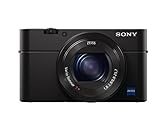 Sony RX100 IV Premium Kompakt Digitalkamera (21 MP, 7,6 cm (3 Zoll) Display, 1 Zoll Sensor, 24-70 mm F1.8-2.8 Zeiss Objektiv, 4K) schwarz