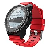 LLM S968 GPS Smart Watch IP68 wasserdichte Pulsmesser Sportuhr Schrittzähler Schwimmen Herren Outdoor Smartwatch(A)
