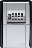 ABUS KeyGarage 787 - Schlüsselbox zur Wandmontage - für Schlüssel oder kleine Wertgegenstände - 46331 - Schwarz-Silber