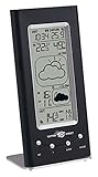 TFA Dostmann satellitengestützte Funkwetterstation Nova mit Wetterdirekt Technologie 35.5019.IT, L 75 x B 32 (54) x H 151 (155) mm