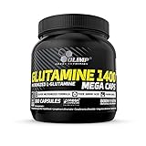 OLIMP- Antikataboliken L-Glutamine Mega Caps (300 Kapseln). Nahrungsergänzungsmittel mit hochwertigem Glutamin.