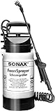 SONAX FoamSprayer (3 l) für reduzierten Verbrauch an Reiniger und Verbesserung des Reinigungsergebnis | Art-Nr. 04964410
