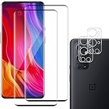REROXE 2+2 Stück Schutzfolie für Panzerglas für Oneplus 9 Pro 5G, 3D Gebogen Ultra-HD Anti-Kratzer Bläschenfrei Oneplus 9 Pro 5G Displayschutzfolie, Hohe Empfindlichkeit Oneplus 9 Pro 5G Hartg