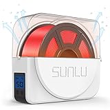 Upgraded Dryer Box of 3D Printer Filament, SUNLU 3D Filament Dryer Box S1, Keeping Filaments Dry During 3D Printing, Filament Holder, Compatible with 1.75mm, 2.85mm, 3.00mm Filament, Storage Box