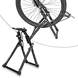 Estink Fahrrad Zentrierständer, Fahrradständer, Faltbares Fahrrad-Rad-Zentrierständer Aluminiumlegierung Fahrradmontageständer für 16-29 Zoll Laufräder