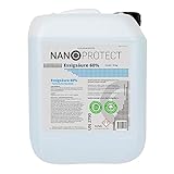 Nanoprotect Essigsäure 60% | 10 kg | Klimaneutral | Ideal als Reiniger und Entkalker | Für Haus und Garten | Premium Qualität – Made in Germany