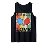 Tischtennis Tischtennisspieler Tischtennisball Ping Pong Tank Top