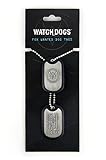 Gaya Entertainment Watch Dogs Dog Tag Fox Logo - Halskette aus M