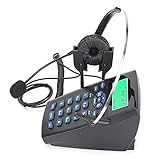 Callcenter-Telefonkopfhörer, Telefon-Headset Komfortabel Langlebig für das Büro zu Hause