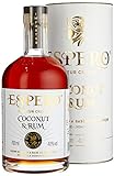 Espero Liqueur Creole I Coconut & Rum I 700 ml I 40% Volume I Kokos Rum-Likör der extra Klasse
