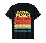 Gamer Regeln Zocker Computer PC Konsole Gaming Logik T-S