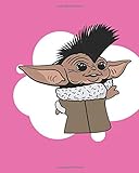 Alien Baby Yoda E.T Parody Pink: Draw Your Own Comic - Alien Themed Blank Comic Book Pages