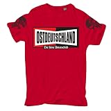 Spaß Kostet Herren Tshirt Ostdeutschland der feine Unterschied Größe S - 5XL