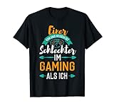 Gamer Zocker Games Pc - Lustiges Gaming Spruch T-Shirt