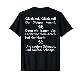 Steigerlied Text T-Shirt für Gelsenkirchen Schalke und Pott T-Shirt