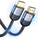 AviBrex HDMI Kabel 1M,4K HDMI Kabel @ 60Hz 18Gbps Highspeed 2,0 HDMI Kabel Nylon Geflecht, vergoldete Anschlüsse mit Ethernet/Audio Rückkanal, Kompatibel mit Video 4K UHD 2160p