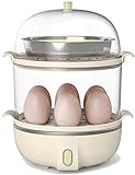 ZH. HK Eierkocher, Eierkessel Ei Dampfer Multifunktions-Frühstücksmaschine, 220V, 7 Ei Elect Ei Herd Cooker Cover, automatisches Ausschalten, ideal für weiche und hart gekochte Eier (Color : Parent)