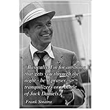 KYASDP Frank Sinatra Renommierter Sänger Berühmtheit Inspirational Quote Poster Malerei Für Wohnkultur Druck Auf Leinwand-60X90Cm Kein Rahmen