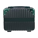 minkissy Gepäck Koffer Carry 14 Zoll Koffer mit Rollen Reisekoffer Handgepäck Erweiterbare Koffertasche auf Hartschale Leichtgewicht