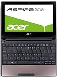 Acer Aspire One D255 25,4 cm (10 Zoll) Netbook (Intel Atom N550, 1,5GHz, 1GB RAM, 250GB HDD, Intel 3150, Win 7 Starter) braun