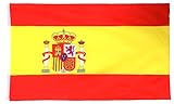 Star Cluster 90 x 150 cm Spanien Flagge/Spanien Fahne/Fanartikel/Spain National Flag/Bandera Nacional de españa (ES 90 x 150 cm)