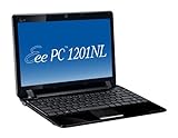 Asus EeePC 1201NL 30,7 cm (12,1 Zoll) Netbook (Intel Atom N270, 1,6GHz, 1GB RAM, 250GB HDD, nVidia ION, Win 7 HP) schwarz