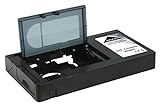 VHS-C-Kassettenadapter für VHS-C-Kassette (nur VHS-C), für Camcorder und VHS-Magnetrekorder