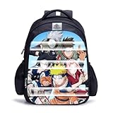 YQSGT Anime Rucksack Studenten Jungen und Mädchen Büchertasche Animation Schultasche 3D gedruckt Cosplay Tagesrucksack, L, Large, Daypack Rucksäcke